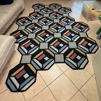 Tappeto Kilim Design Gan rugs usato