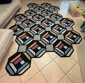Tappeto Kilim Design Gan rugs usato