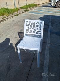 sedia in polipropilene cubicara arredo interno est