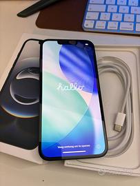 iPhone 16e 128 gb nero pari al nuovo