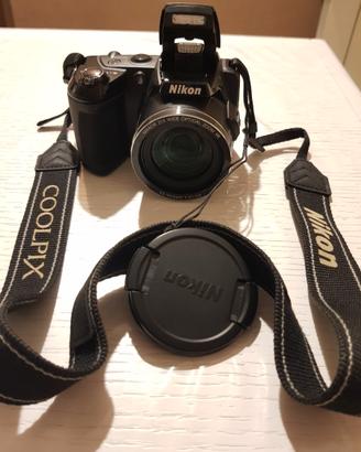 Nikon coolpix l120 fotocamera bridge usata perfett