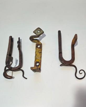 3 Antichi Autentici pezzi di carretto siciliano  i