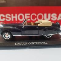 Modellino di Lincon Continental in scala 1/43