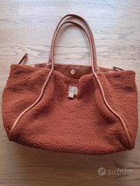 Borsa a tracolla V73 grande marrone 