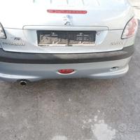 Paraurti posteriore Peugeot 206 cc cabrio