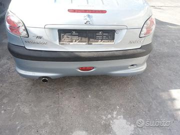 Paraurti posteriore Peugeot 206 cc cabrio
