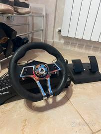 volante sony con pedaliera e cambio 