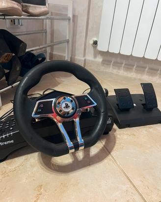 volante sony con pedaliera e cambio 