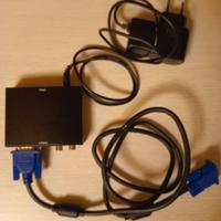Adattatore hdmi vga/rca