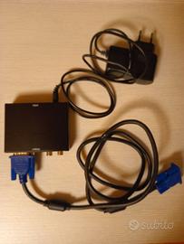 Adattatore hdmi vga/rca