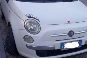 FIAT 500 bianca