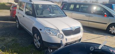 Ricambi skoda yeti cofano paraurti anteriore trave