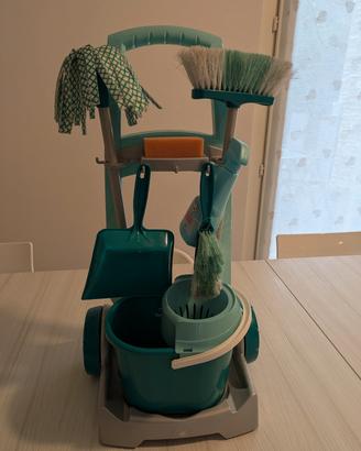 carrello pulizie giocattolo