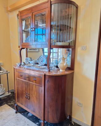 Credenza in noce anni 40 /50 restaurata