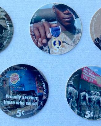 Gettoni/Monete POG dell'Army & Air Force Exchange