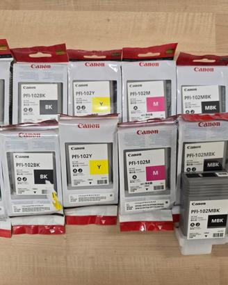 Cartucce inchiostro Canon pfi-102
