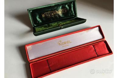 2 scatole rarissime orologi vintage anni 60 entra