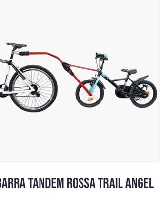 Barra tandem porta bici