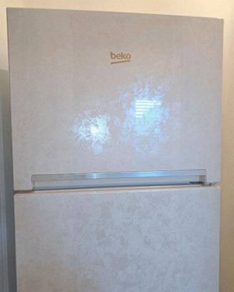Frigorifero Beko - Color Sabbia Marmo shabby chic