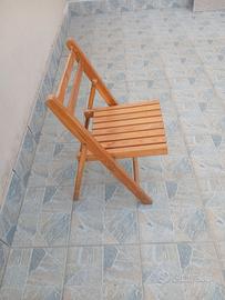 sedia pieghevole 