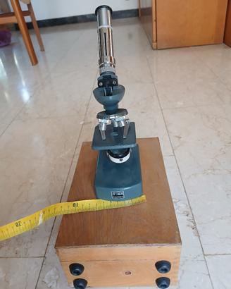Microscopio  Optimum  100x-600x  anni '70 