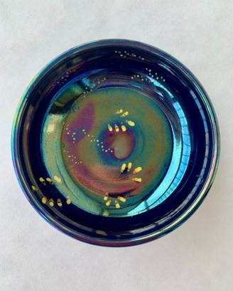 Antonello Tondini Faenza - Coppa lustro iridescent