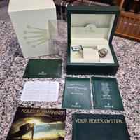 Rolex submariner corredo originale