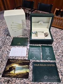 Rolex submariner corredo originale