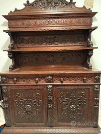 Arredamento vetrina antica