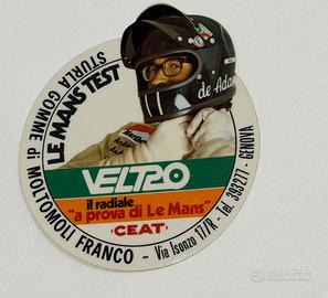 adesivo sticker autocollant vintage auto moto tuni