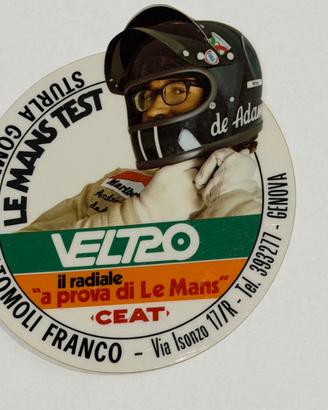adesivo sticker autocollant vintage auto moto tuni