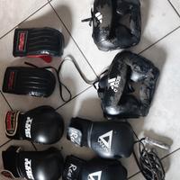 Boxe materiale allenamento 