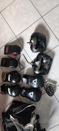 Boxe materiale allenamento 