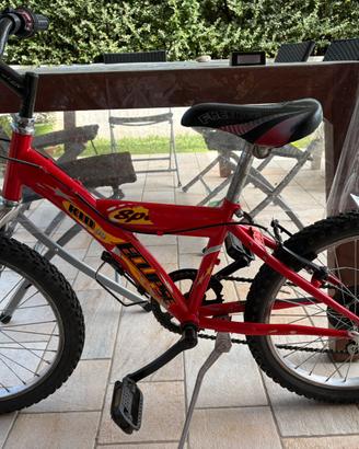 Bici bambino/a 20" rossa cambio Shimano