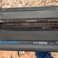 commodore stampante MPS 803 con cartuccia