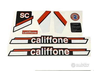 KIT ADESIVI RIZZATO CALIFFONE SC NERO AUFKLEBER