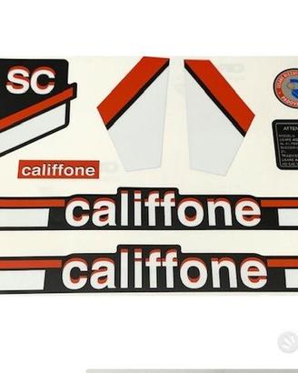 KIT ADESIVI RIZZATO CALIFFONE SC NERO AUFKLEBER