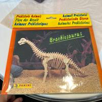 dinosauro in legno 3D Panini Dinasours  1992