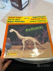 dinosauro in legno 3D Panini Dinasours  1992