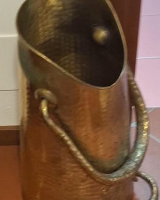 secchio porta carbone ecc