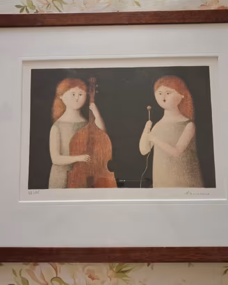"Concertino" Litografia di Antonio Bueno