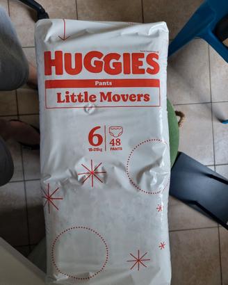 mutandino huggies mis 6 peso 15-25kg 48 pz