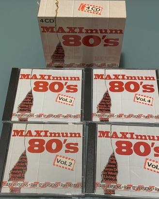 Maximum 80’s e Greatest Hits of the 80s ~ 8 cd
