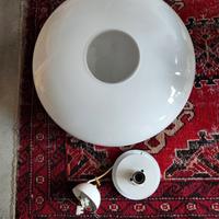 lampadario vetro tondo