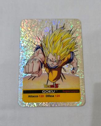Carta Lamincards Dragon Ball Z Goku Supersayan P7