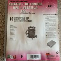 SACCHI ASPIRAPOLVERE PER MODELLI ALFATEC DE LONGHI