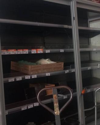 Frigo Murale Supermercato porte scorrrvoli
