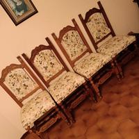 Set 6 sedie a rocchetto italiane antiche