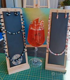 Collana e orecchini