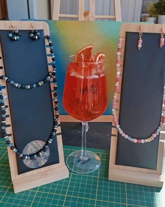 Collana e orecchini